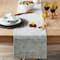 DII® 72" Tonal Recycled Cotton Slubby Rib Table Runner